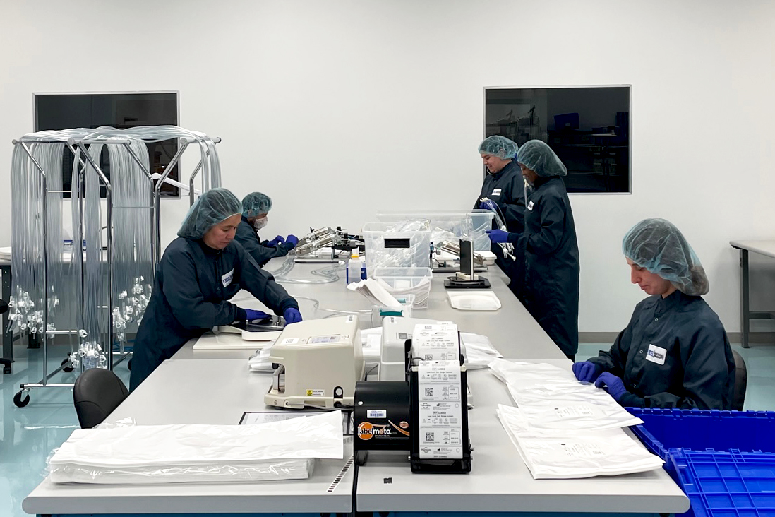 Cleanroom boxes are created